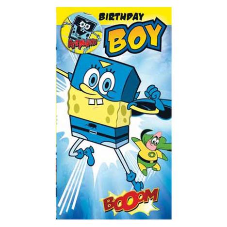 Birthday Boy Sponge Bob Square Pants Birthday Card £2.39
